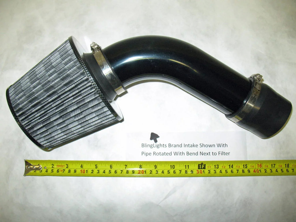 2.75" Short Carbon 2.75inch 2.75in Air Performance Fiber Pattern Intake 70mm