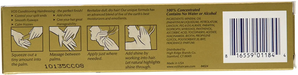 '- 6) (Pack 1.5 Conditioning Hairdressing Alberto for oz of Normal/Dry VO5 Hair