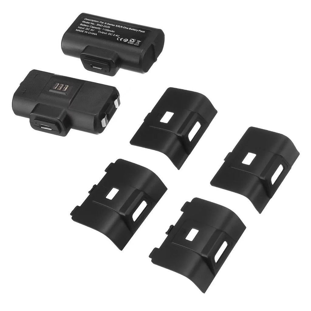 X/S XBox For One Series Pack Rechargeable Covers with Battery X/S 8pcs Battery Controller 4x