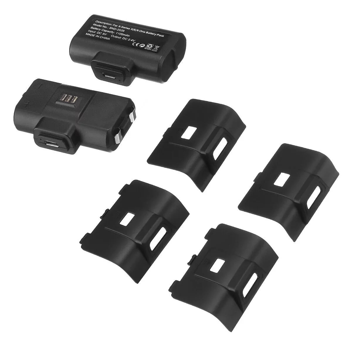X/S XBox For One Series Pack Rechargeable Covers with Battery X/S 8pcs Battery Controller 4x