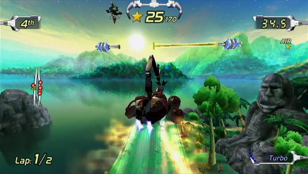 '- Excitebots: Nintendo Wii Racing Trick