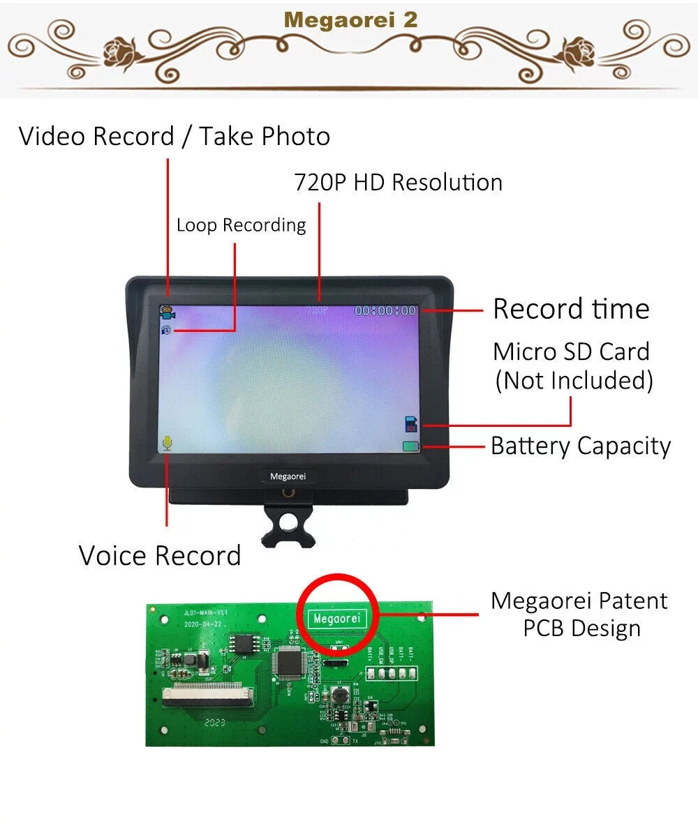 car) MicroSD infrared of vision M2A Set 2 32GB device(including Paddsun night Megaorei