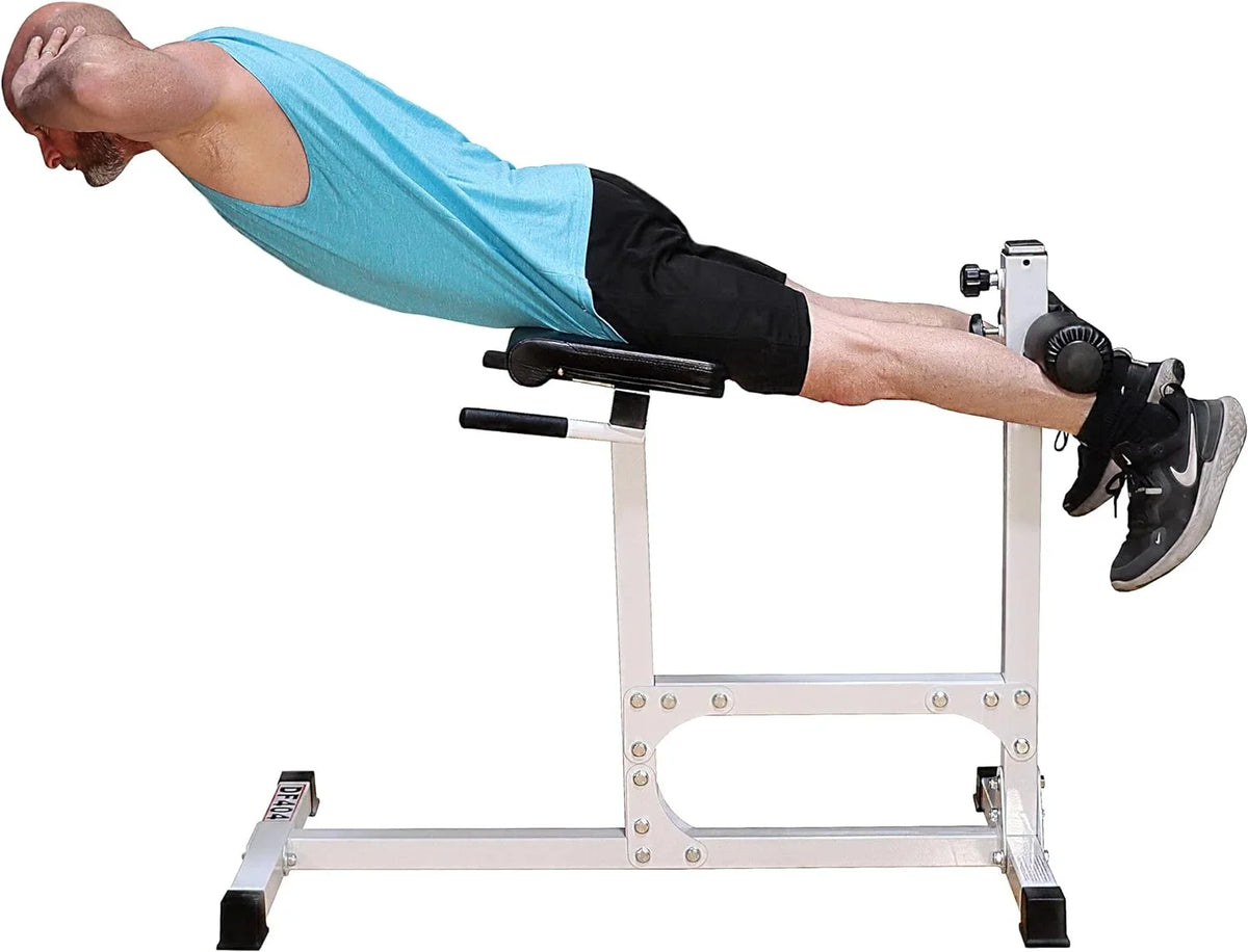 By Strength Hyper 400 DF404 Adjustable Exercise Station Extension Fully Training Bench Fitness – – Back Capacity For Chair Hyperextension LBS