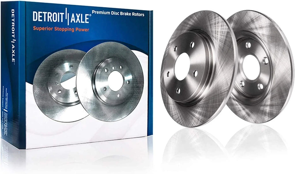 for - 2020 2019 REAR Axle Brake CX-5 2017 Replacement Mazda Rotors Brakes Kit Pads Detroit Ceramic Disc 2018 2016-2021 and Brake