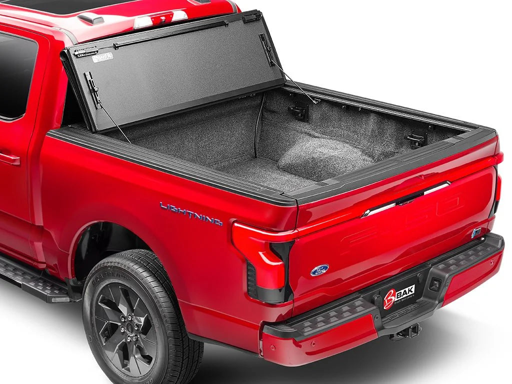 448327 2020 Bed Hard 2015 RealTruck with | (78.9") Bed F-150 Tonneau Compatible | BAK - BAKFlip MX4 Truck 6' Cover 7" Folding by