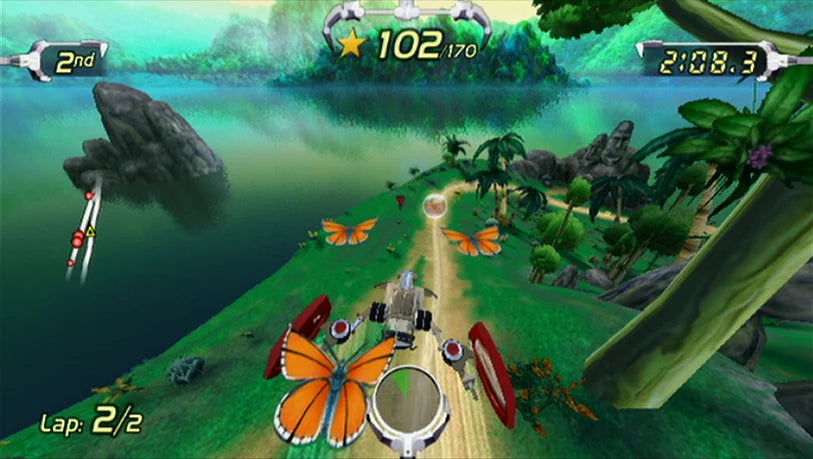 '- Excitebots: Nintendo Wii Racing Trick
