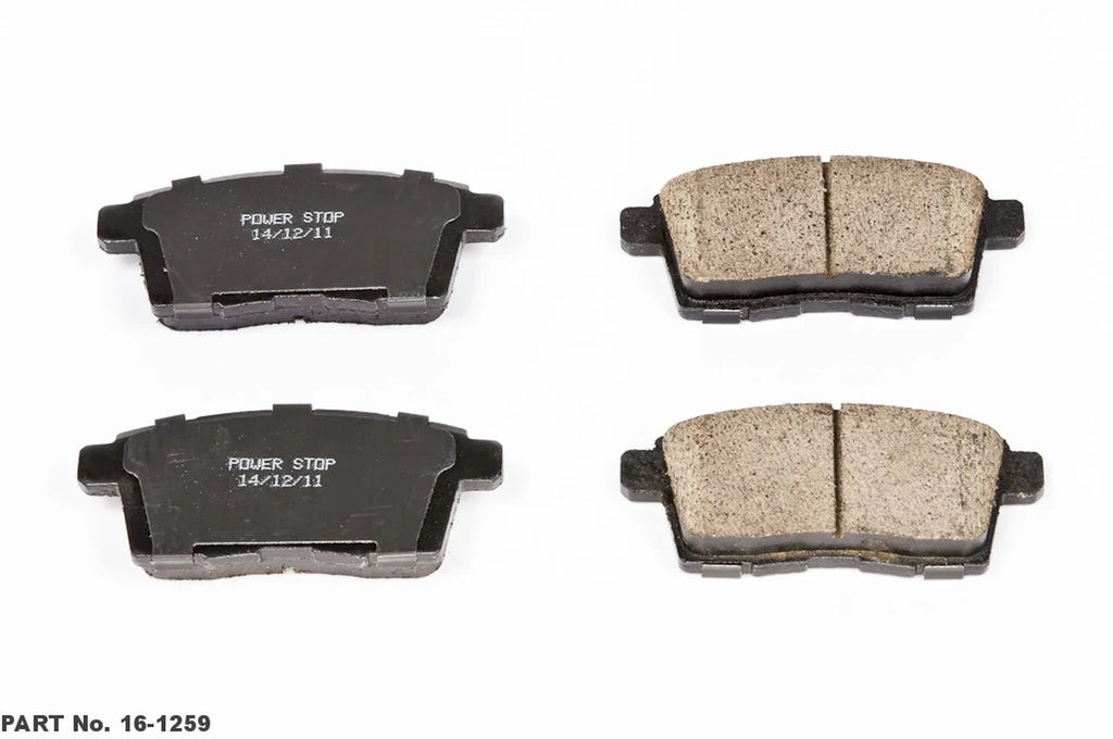Rear Brake Power Z16 Stop Pads 16-1259 Evolution Ceramic