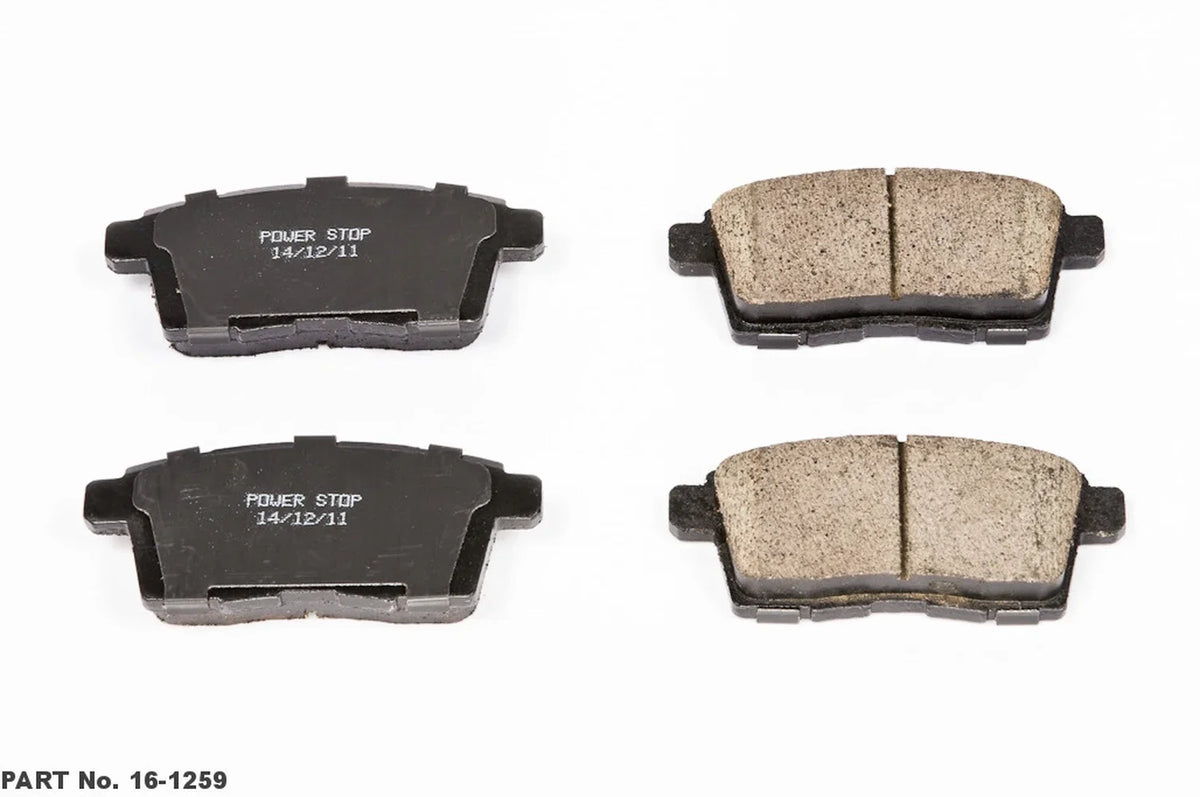 Rear Brake Power Z16 Stop Pads 16-1259 Evolution Ceramic