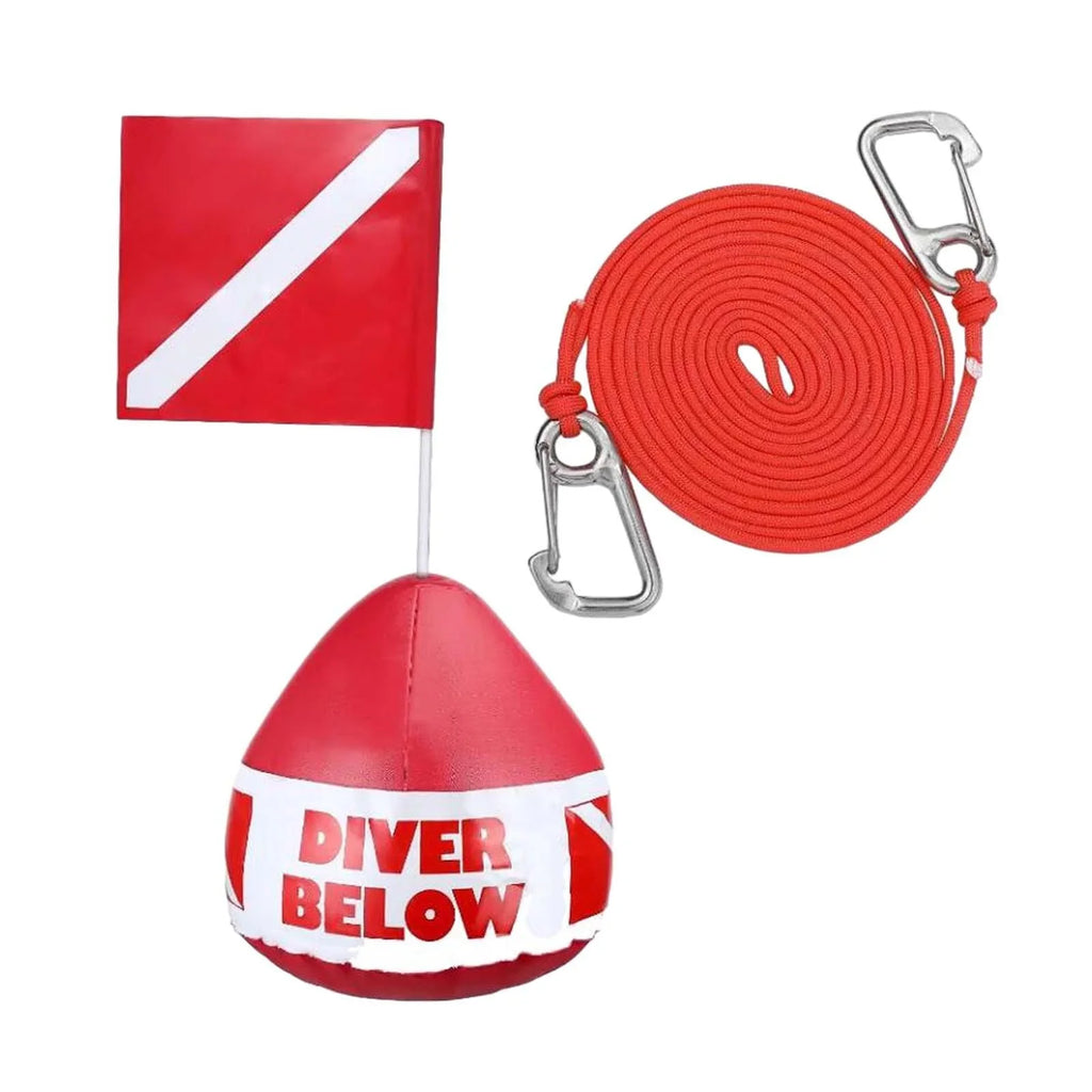 , Dive Visibility Float AMLESO Surface Float Buoy ing, Dive Flag Flag Diving, High Floater Inflatable Fishing for