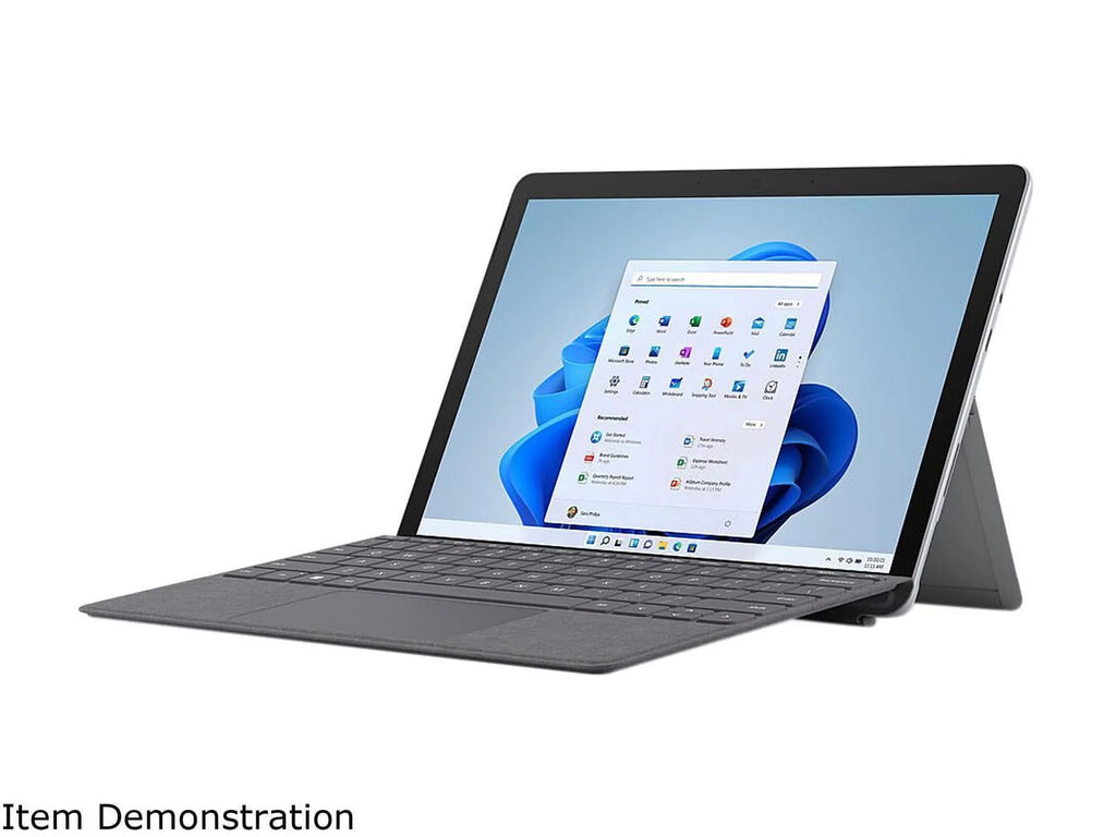 8GB 8VC-00001 Surface 10 SSD, RAM, Microsoft Pixel 11, Sense Windows 10.5" 3 Display, Go 128GB Platinum, Point i3-10100Y, Intel Multi-Touch, Core