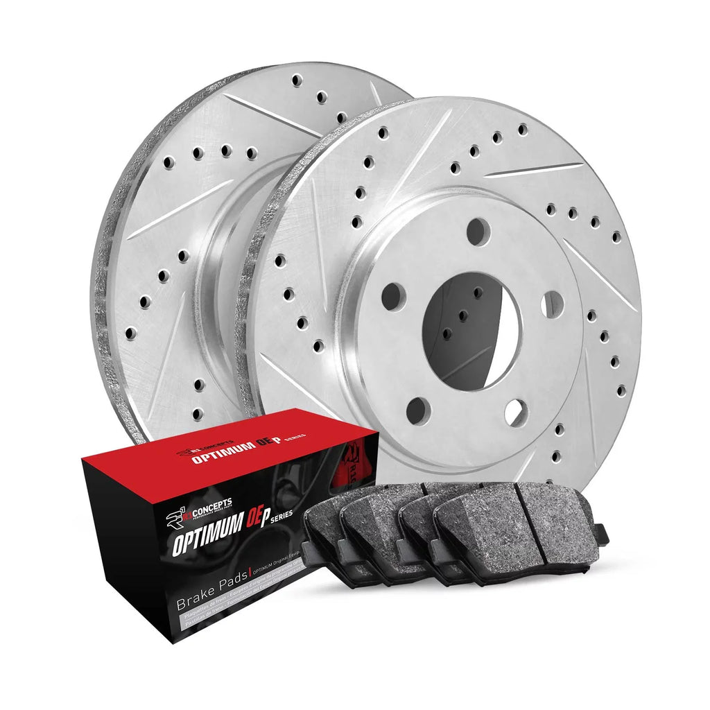 Pads| R1 Optimum Concepts Rotors Pads Rotors and Brake OEp Pads| Brake WGUN1-02095 Rotors and Rear and |Rear Kit Brakes Brake