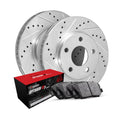 Pads| R1 Optimum Concepts Rotors Pads Rotors and Brake OEp Pads| Brake WGUN1-02095 Rotors and Rear and |Rear Kit Brakes Brake