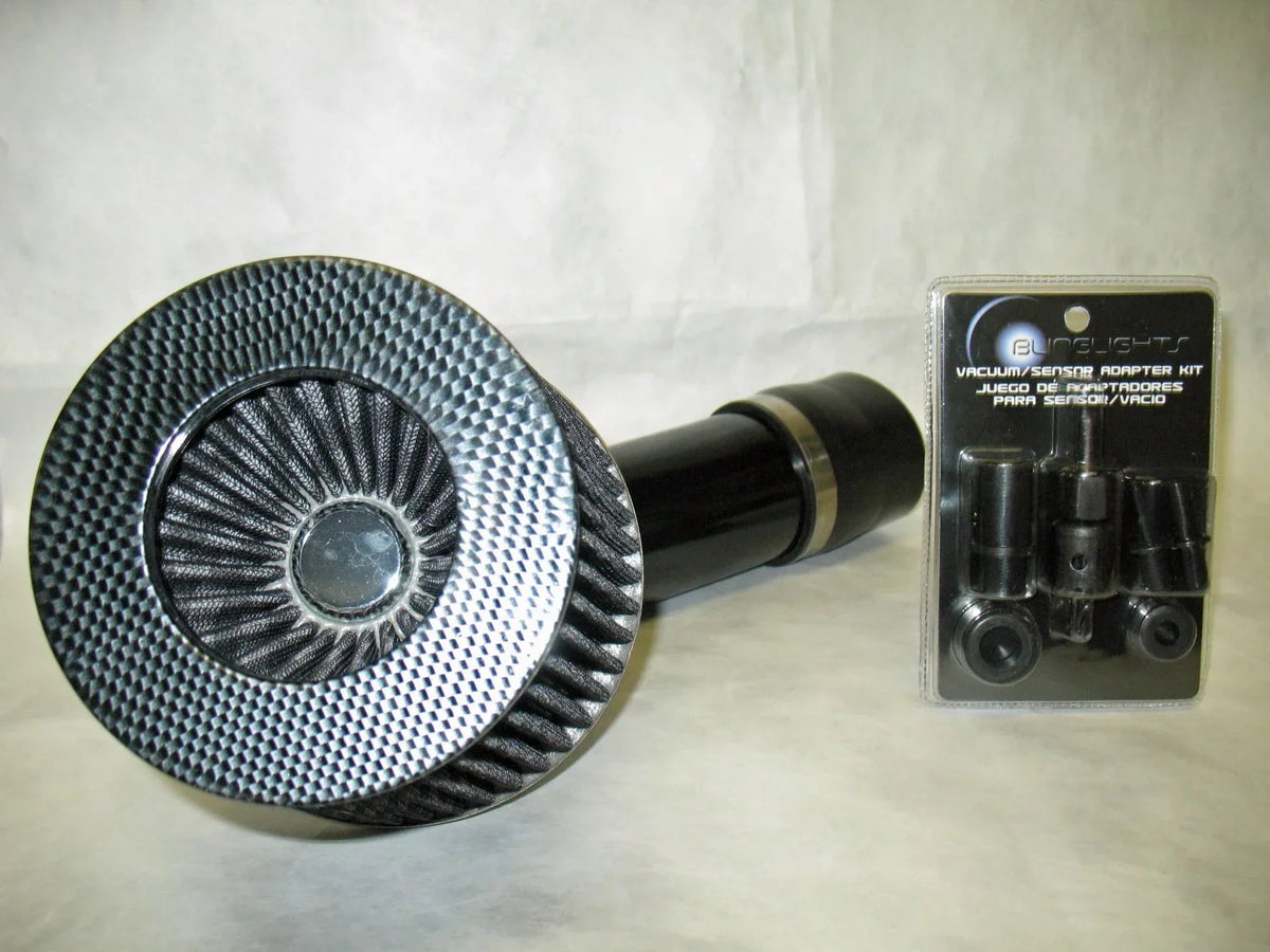 2.75" Short Carbon 2.75inch 2.75in Air Performance Fiber Pattern Intake 70mm