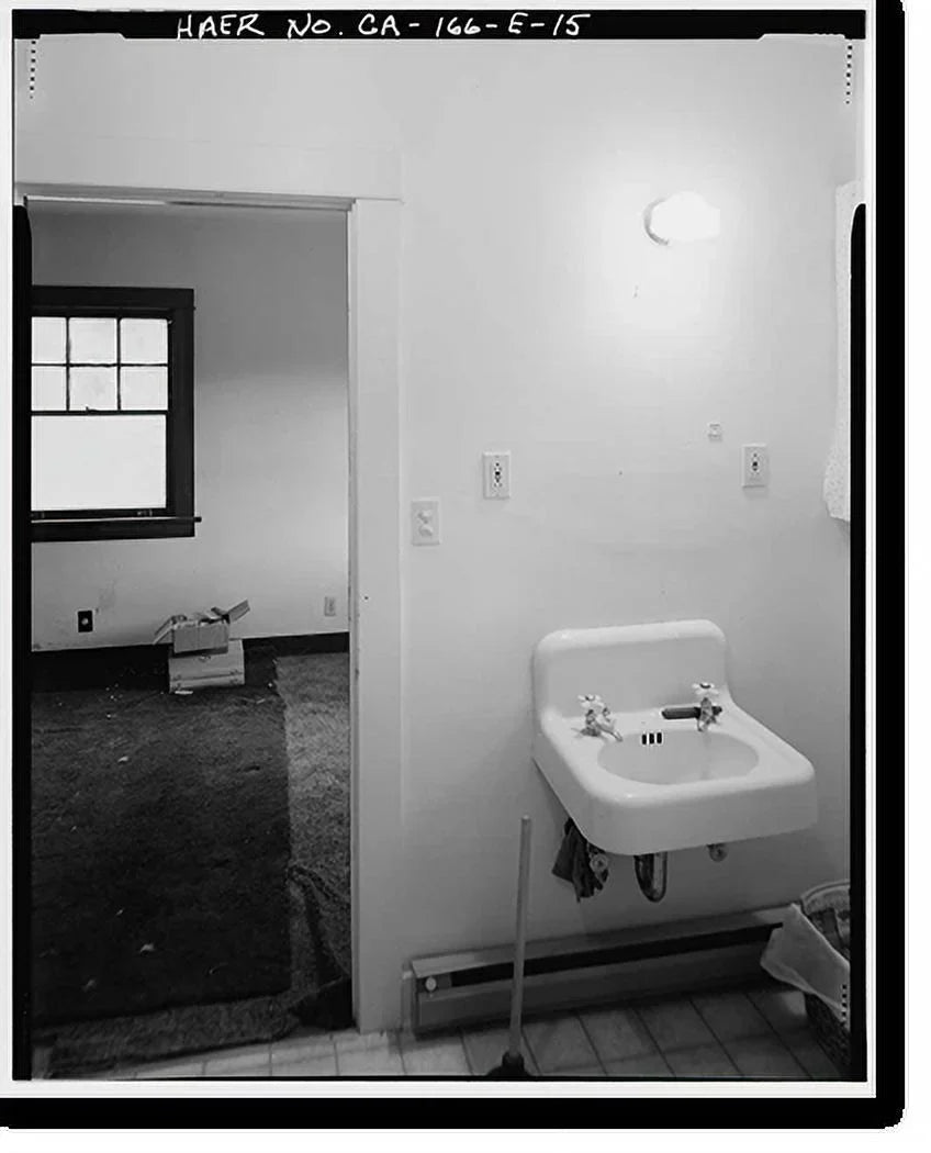 15, Print, Lake Mono Framed vicinity, x System, 21-7/8" Rush Historic CA 17-7/8" - June Cottage, Creek Clubhouse Hydroelectric County, Creek, Rush