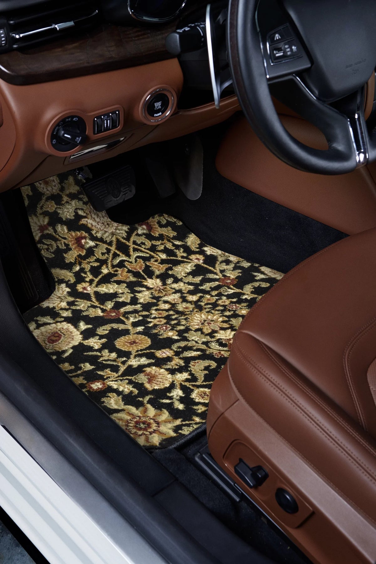 2018 Fit Cargo Car Oriental Custom Mat Black Mats, / Car - Carpet GGBAILEY Accord for Honda Trunk Small