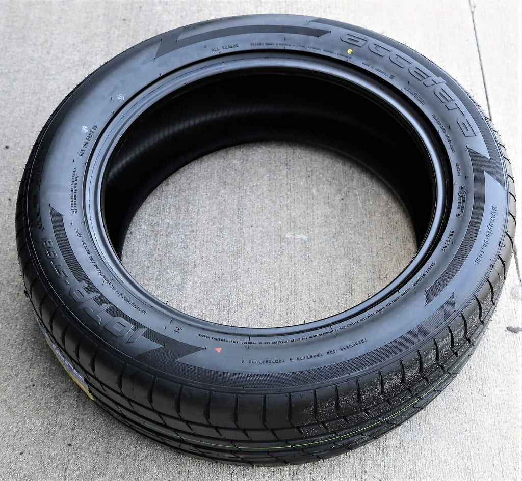 Performance A/S 255/60R19 Pair 2 (TWO) ST68 Buick Lincoln Iota Tires Aviator 2010 Accelera Fits: of 109H Enclave Base 2021 AS CXL,