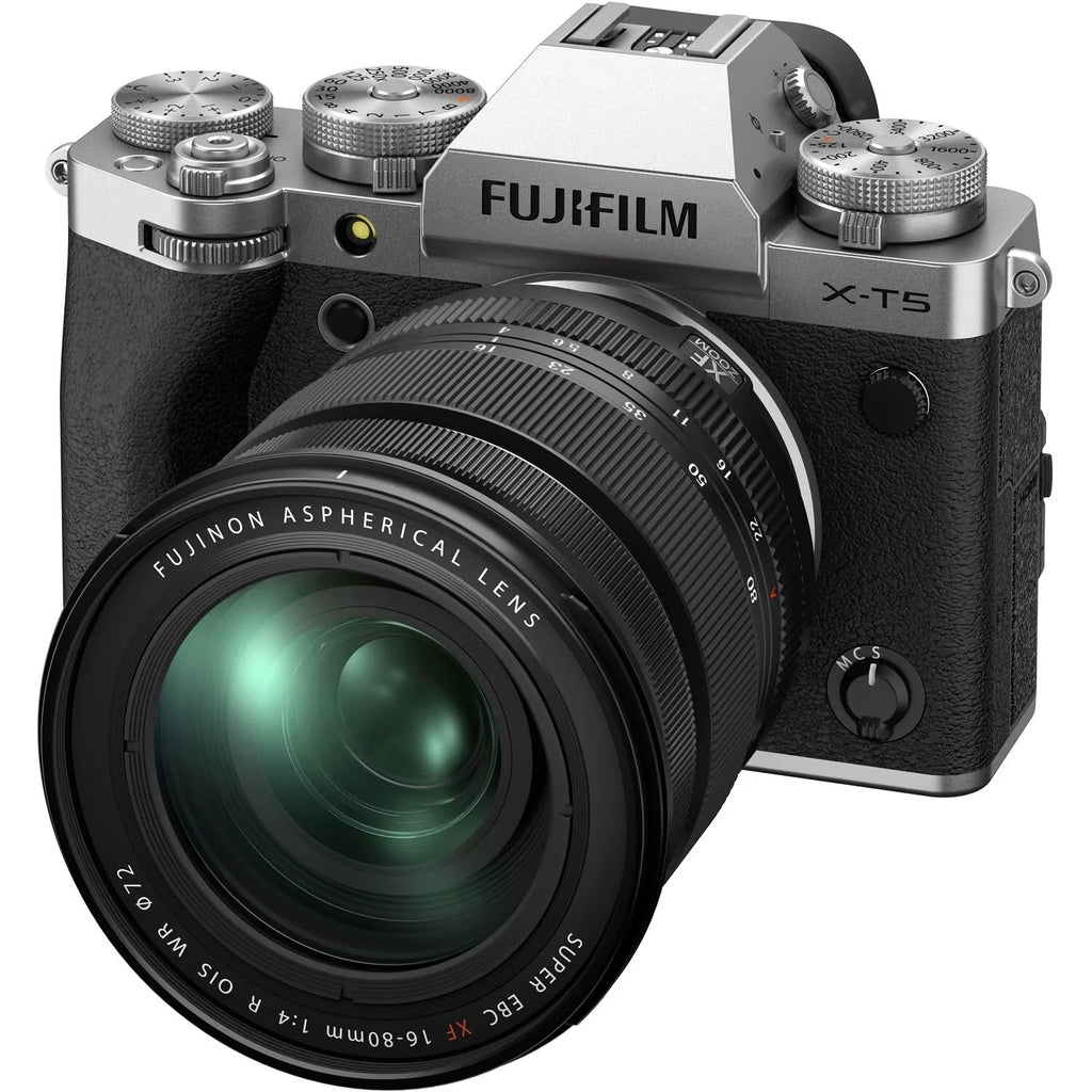 X-T5 16-80mm FUJIFILM with Mirrorless - (Silver) Camera 16782662 Lens