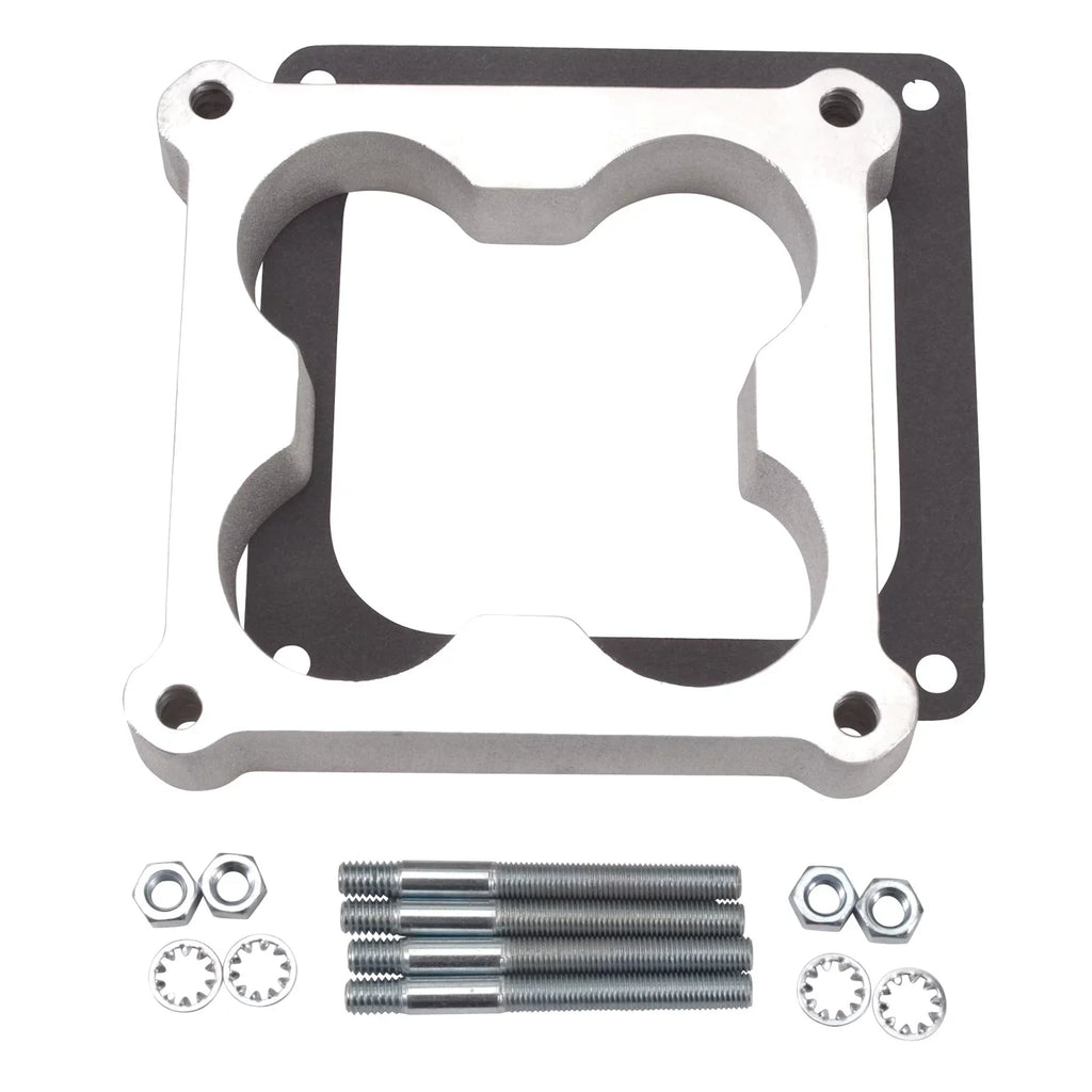 Laminate Edelbrock Holley Carburetor Open in Spacer Wood 1/2 8724 Edelbrock