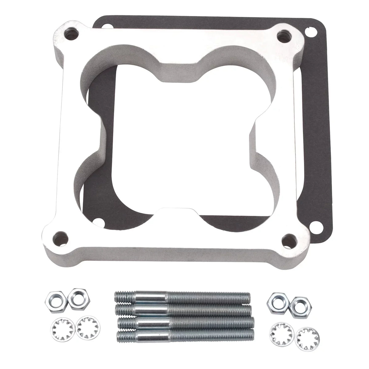 Laminate Edelbrock Holley Carburetor Open in Spacer Wood 1/2 8724 Edelbrock